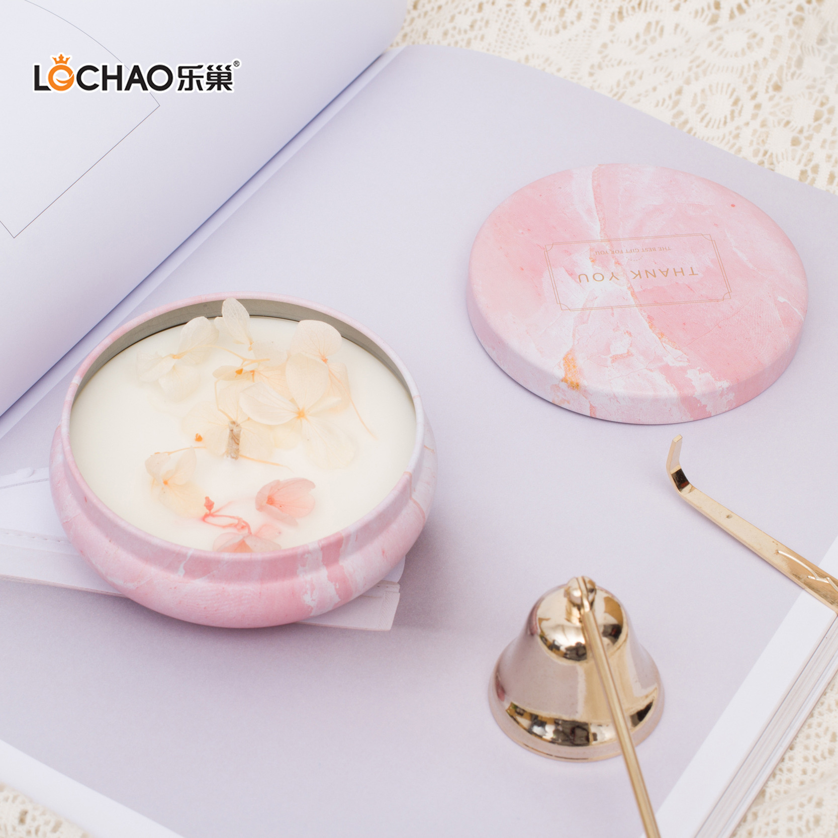 Boîte Plate Pour Fleurs Séchées