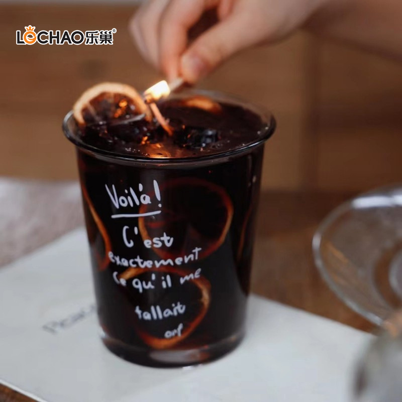 Bougie D'aromathérapie Au Thé Glacé Au Citron