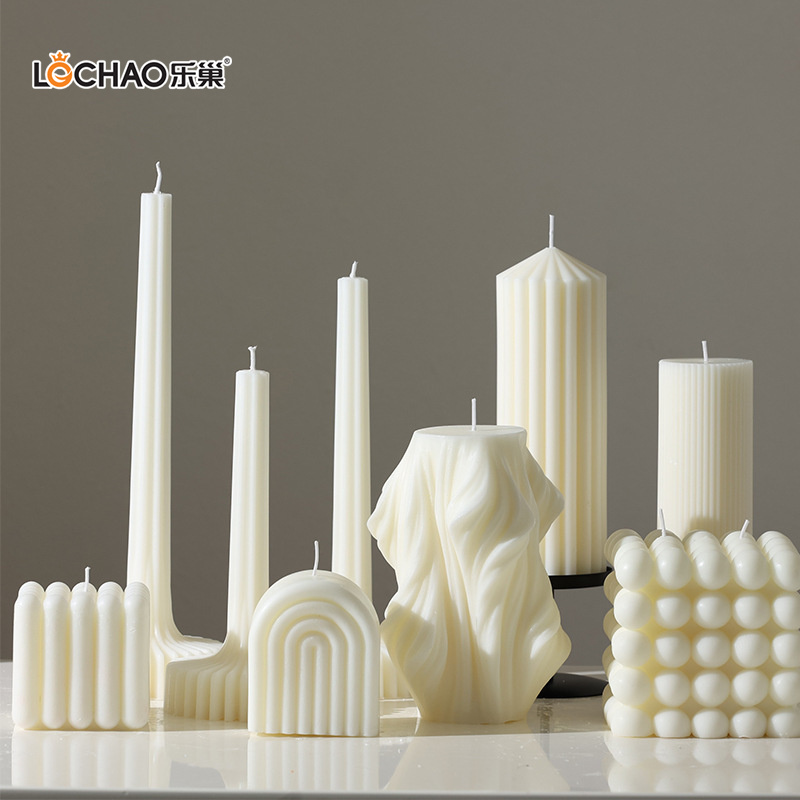 Bougie D'aromathérapie De Style Nordique Avec Personnage Ins