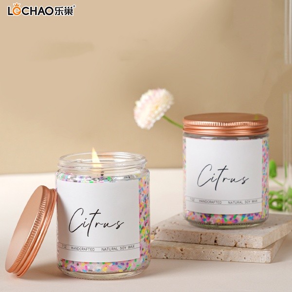 Bougie D'aromathérapie Colorée En Forme D'aiguille À Bonbons