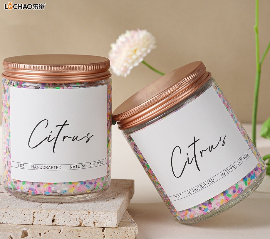 Bougie D'aromathérapie Colorée En Forme D'aiguille À Bonbons