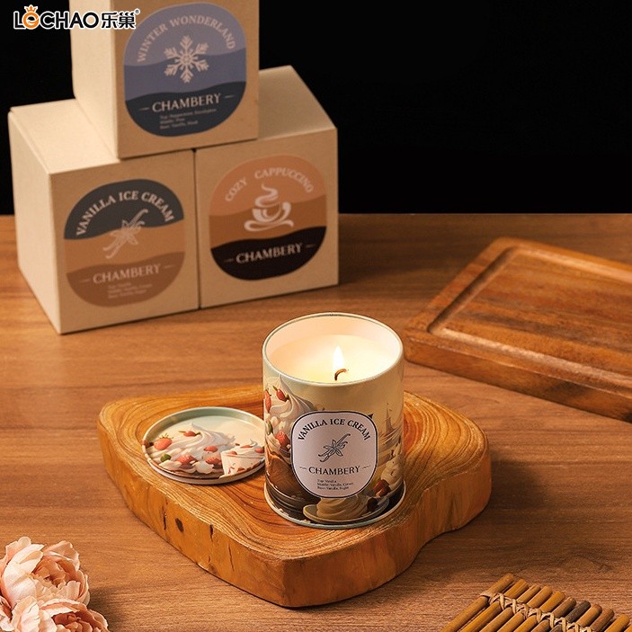 Bougie Parfumée En Boîte De Conserve