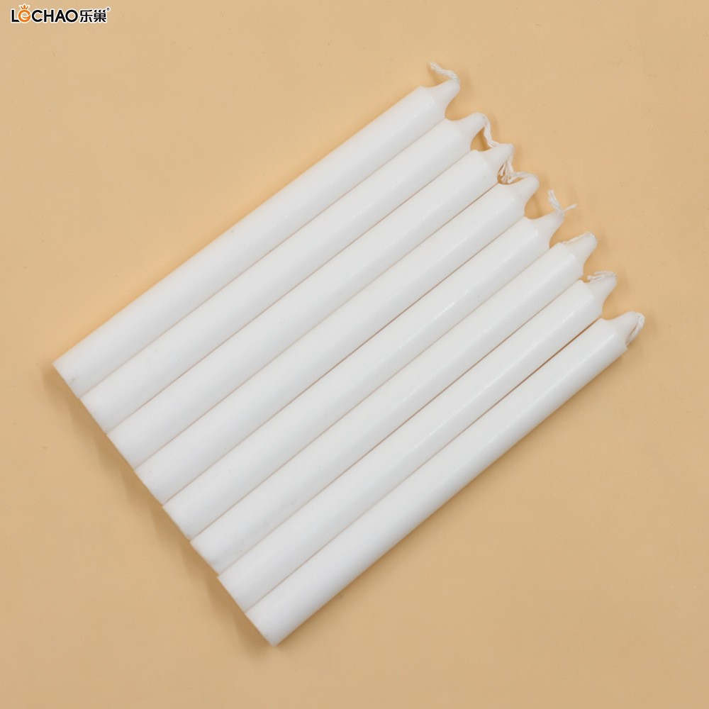 8 Bougies D'Éclairage Blanches Bougies D'urgence Pour La Maison