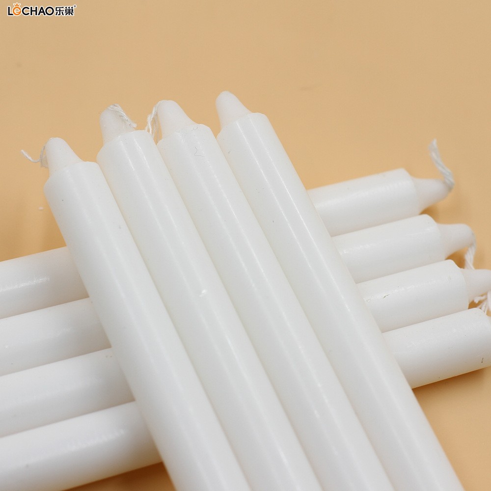 8 Bougies D'Éclairage Blanches Bougies D'urgence Pour La Maison