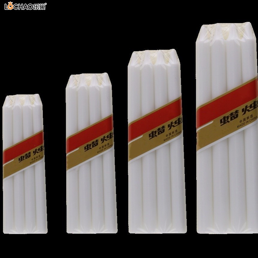 8 Bougies D'Éclairage Blanches Bougies D'urgence Pour La Maison